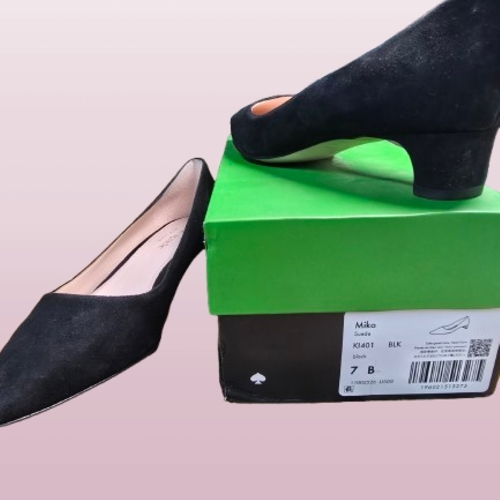 Kate Spade Black Heels Elegant Design